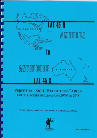 AMERICA TO ANTIPODES Sight Reduction Tables
