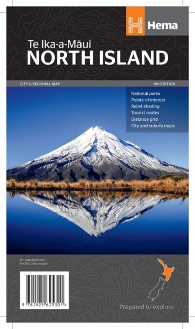 NORTH ISLAND MAP