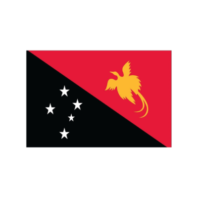 COURTESY FLAG - PAPUA NEW GUINEA