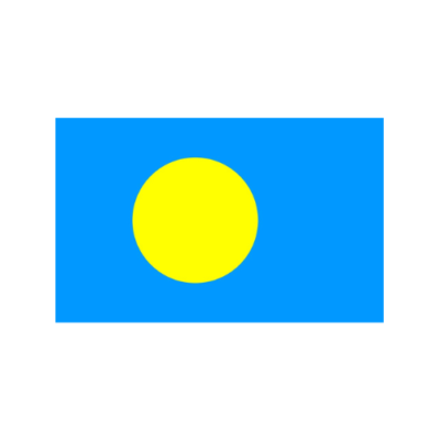 COURTESY FLAG - PALAU