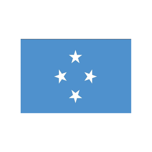 COURTESY FLAG - MICRONESIA
