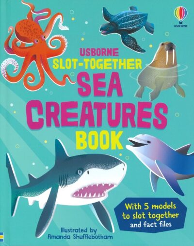 SLOT-TOGETHER SEA CREATURES BOOK