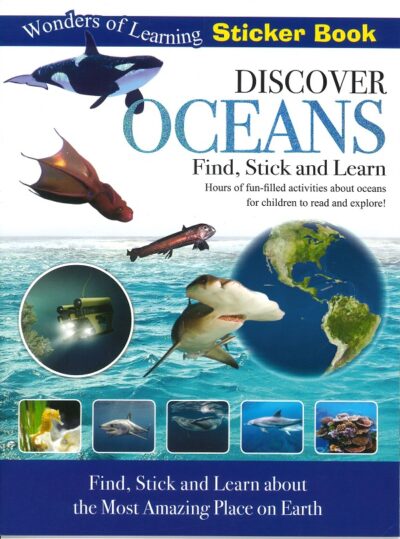 DISCOVER OCEANS STICKER BOOK